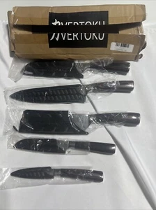 Vertoku 5 Piece Stainless Steel Japanese Knife Set - Picture 1 of 7