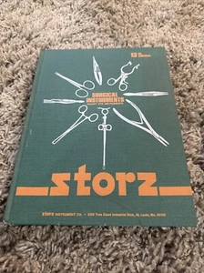 Rare VTG Storz Surgical Instruments 13th Edition, 1977 Hardback Pre-owned - Picture 1 of 16