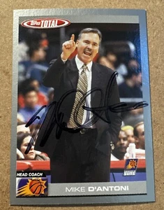 Mike D’Antoni 2005 Topps Total Silver #405 AUTOGRAPHED Card - Phoenix Suns - Picture 1 of 1