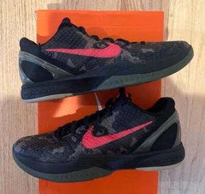 Size 9.5 - Nike Zoom Kobe 6 Protro 2024 Italian Camo Brown Used Rare Authentic - Picture 1 of 11