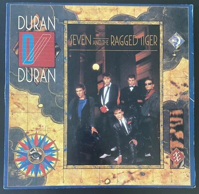 DURAN DURAN Seven And The Ragged Tiger 1983 Vinyl Record / Used / VG / VG+ - Image 1 of 4