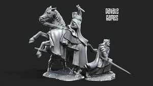 High King of Grey Castle 28mm miniatures dnd minis fantasy Mesbg Lotr rpg - Picture 1 of 7