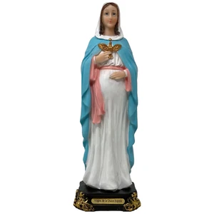 Virgen De La Dulce Espera 12" Religious Figurine,New - Picture 1 of 2