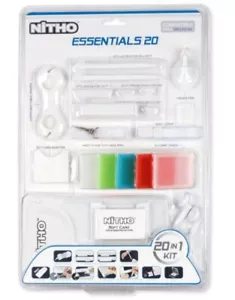 Nitho 20in1 Paquet Sac Jeu - Boîtier Broches Casque Audio pour Nintendo Dsi DS - Photo 1/1