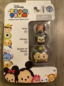 Disney Tsum Tsum 3 Pack - Series 2 - Ariel 231, Mickey102, Queen of Hearts 227 - Picture 1 of 4