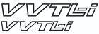 VVT-I VVTL-I Toyota vinyl Sticker Decals (Two diff. sizes) - SET of 2