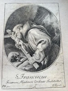 Walliser, Dionysos, Parma, S. Franciscus Fratrum Minorum Ordinis Institutor. - Bild 1 von 8