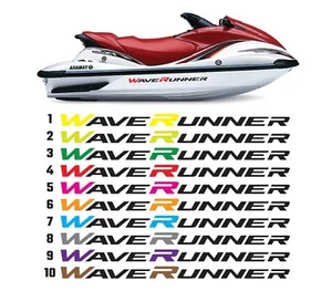 YAMAHA WAVERUNNER HULL DECALS TRAILER STICKER FX VX FZR WAVE RUNNER GRAPHIC KIT  - Picture 1 of 1