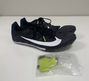 Nike Zoom Rival S Shoes Size (10) Black Volt Running Track & Field 907565-017 - Picture 1 of 6