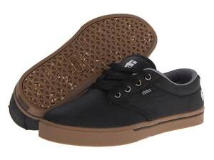 ETNIES 4101000323 968 JAMESON 2 ECO MN'S (M) Black/Gum/White Canvas Skate Shoes