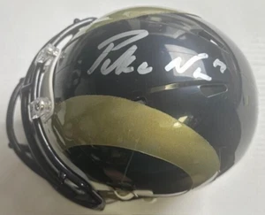 MINI CASCO BAS/BECKETT #BM66797 FIRMADO POR PUKA NACUA AUTO LOS ANGELES RAMS SPEED #BM66797 - Imagen 1 de 5