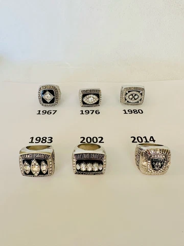 Oakland Raiders  Championship Ring, US SHIP, PICK YOUR RING!!! Cover
