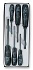 ESD STANDARD SCREWDRIVER SET 6PCE, KIT CONTENTS 3X75, 3X100, 5X135M FOR CK TOOLS