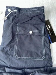 Pantalones cargo MacGirl MacGear Rave azul oscuro para jóvenes talla 9 nuevos con etiquetas - Imagen 1 de 16