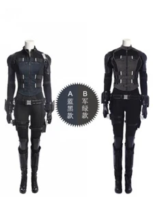 Avengers：infinity War Black Widow Cosplay Bodysuit Halloween Jumpsuit Outfits - Picture 1 of 26