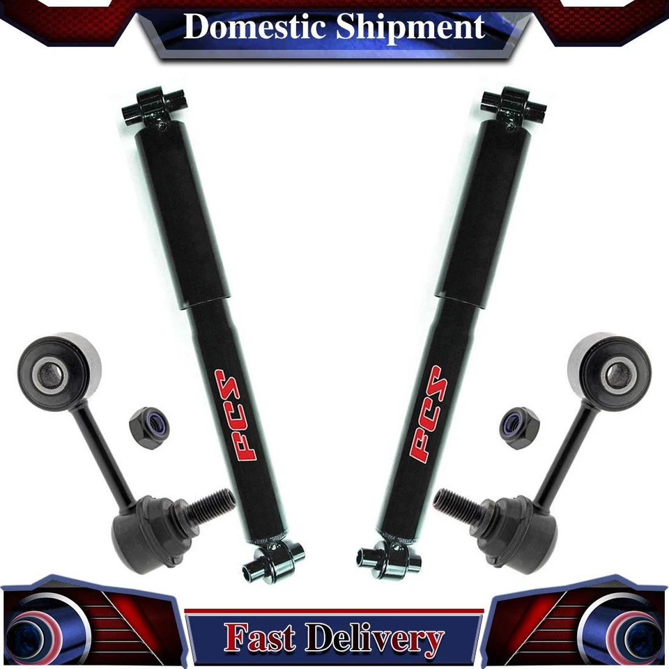 Kit de 4 eslabones estabilizador amortiguador trasero barra estabilizadora para Ford Fusion 2006-2012 Foto 1 de 4