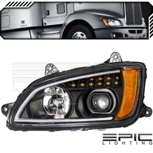 Driver Side LH Halogen Headlight fits KENWORTH 08-17 T660 T370 T270 T170 - Bild 1 von 2