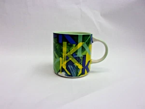 Anthropologie Tazza Caffè Iniziale Lettera K Monogramma Tazza Caffè Tè 16 Fl Oz - Foto 1 di 5