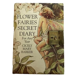 Flower Fairies Secret Diary For Any Year by Cecily Barker 365 Day Witchy Journal - Picture 1 of 9