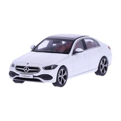 Mercedes-Benz 1:43 Clase C Sedán Avantgarde W206 Blanco Diecast Model Car - Imagen 1 de 3