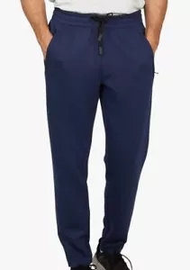 Spyder Men's Active Pants, Elastic Waistband NWT, Size Medium NAVY, Zip Pockets - Picture 1 of 1