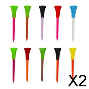 2X Maglie da golf in plastica da 10 pezzi per maglie da golf in plastica per - Foto 1 di 9