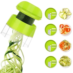 Spiralizer for Veggies, 4 in 1 Zoodles Zucchini Noodle Maker, Zucchini Spiralize - Picture 1 of 6