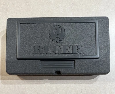 Ruger BNV-474 Vaquero 44 Magnum Revolver Plastic Pistol Case W/Manual & Lock - Image 1 of 4