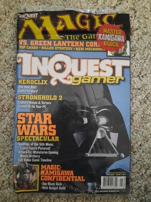INQUEST GAMER Magazine May 2005 Star Wars MTG Heroclix Bagged Sealed New - Image 1 of 2