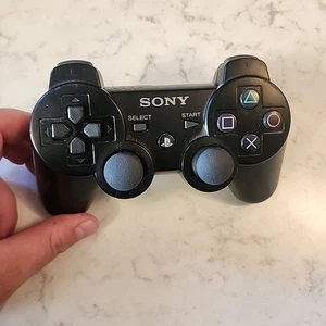 Authentic Sony Playstation 3 PS3 OEM Dualshock Ps3 Black Controller Cechzc2u - Bild 1 von 5