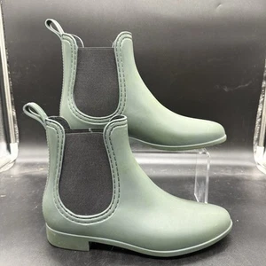 Regenstiefel Report Damen Slicker Grün Größe 9 Top Zustand - Bild 1 von 7
