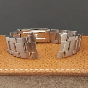22mm Edelstahl massiv Glieder Speidel Divers NOS Vintage Uhrenarmband - Bild 1 von 10