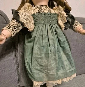 Robe ancienne de poupée Ancien Vêtements De Poupée Jumeau - Photo 1/23