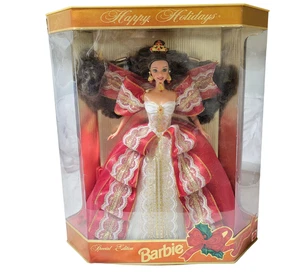 BARBIE 10th Year Anniversary Special Edition 1997 Happy Holidays - Missprint - Picture 1 of 7