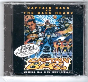 Captain Bass Vs The Bass Headz 1993 CD Neu Sealed OOP 90s Hip Hop miami booty - Bild 1 von 3