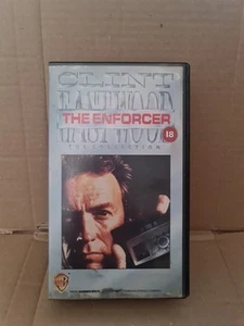 Warner the Enforcer Big Box Ex-Rental VHS 1976 Clint Eastwood - Picture 1 of 3