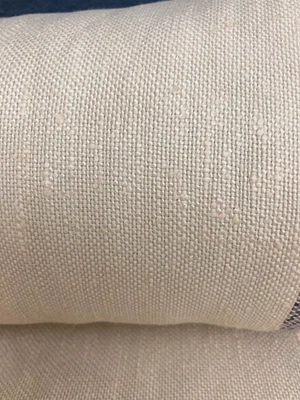 100% Italian Linen By The Yard  – Ivory – 62" Wide – Dresses, Blouses, Skirts - Image 1 of 4