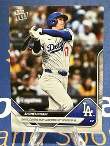 SHOHEI OHTANI 2025 MLB Topps NOW 650 Joins Exclusive MLB Club W/ 100th Dodger HR - Picture 1 of 2