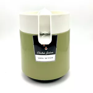 VTG Van Wyck Press-A-Matic Electric Juicer Retro Kitchen, Juice VW-66 Rare Color - Picture 1 of 8