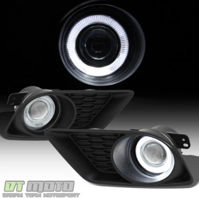 Dodge Charger 2011-2014 LED halo proyector luces antiniebla luces de conducción con interruptor Foto 1 de 4