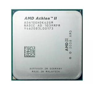 AMD Athlon II X4 610E CPU Quad-Core 2.4 GHz AD610EHDK42GM Socket AM3 Processor - Picture 1 of 4