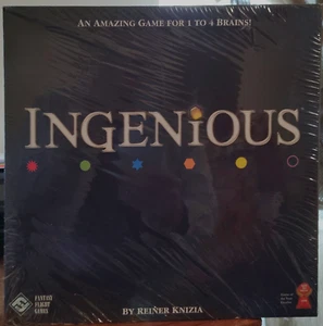 INGENIOUS Board Game by Reiner Knizia 2007 Fantasy Flight COMPLETE - Picture 1 of 3