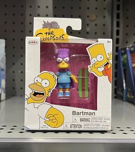 Jakks The Simpsons 2.5” Bartman Wave 2 Rare Chase HTF Sealed 2025 *SHIPS TODAY* - Picture 1 of 2