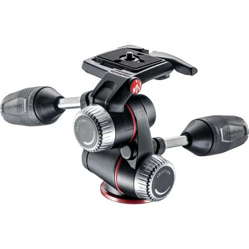 Manfrotto MHXPRO-3W X-PRO 3-Way Pan-and-Tilt Head with 200PL-14 Quick Release - Image 1 of 4