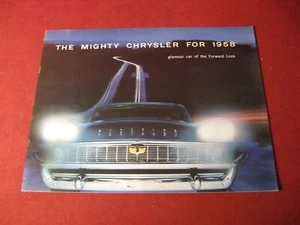 Folleto de ventas de Chrysler Prestige 1958 - original - Imagen 1 de 3