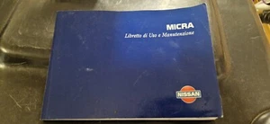 Libretto Uso E Manutenzione Nissan Micra 1997 - Foto 1 di 2