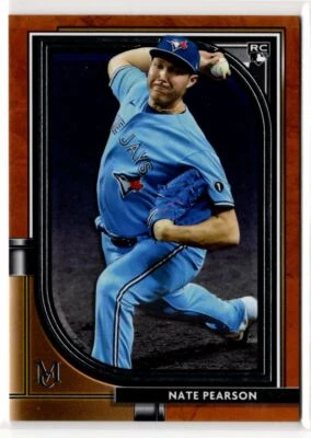 2021 Topps Museum Collection Nate Pearson . Rookie Toronto Blue Jays #20 - Image 1 of 2