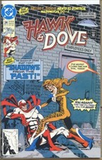Hawk and Dove 1989 series # 24 very fine comic book