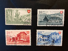 Schweiz 1948 Satz Pro Patria Arbeit und Schweizer Haus sauber gestempelt