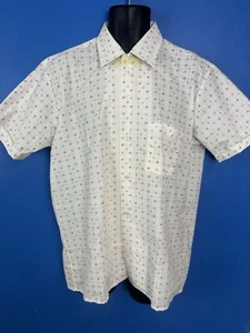 NEW Vintage Excellence Aussie Short Sleeved Button Up Shirt Large BNWT - Picture 1 of 9